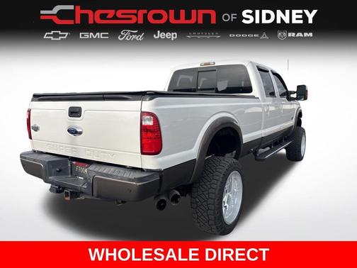 White Platinum Clearcoat Metallic 2015 Ford F-350 King Ranch