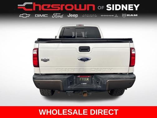 White Platinum Clearcoat Metallic 2015 Ford F-350 King Ranch