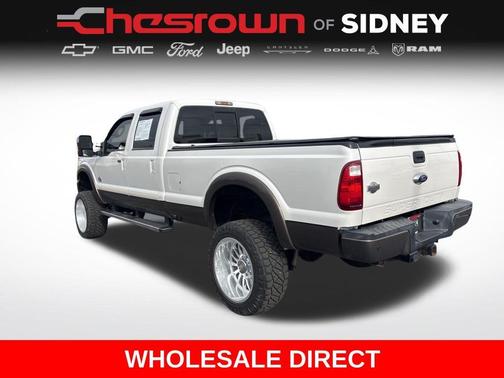 White Platinum Clearcoat Metallic 2015 Ford F-350 King Ranch