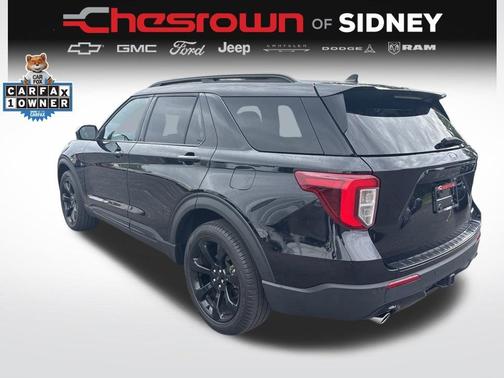 Black Metallic 2024 Ford Explorer ST-Line