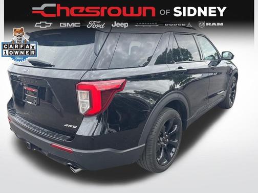 Black Metallic 2024 Ford Explorer ST-Line