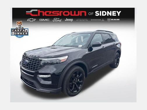 Black Metallic 2024 Ford Explorer ST-Line