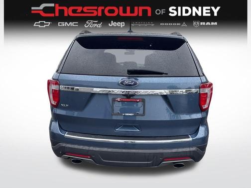 Blue Metallic 2018 Ford Explorer XLT