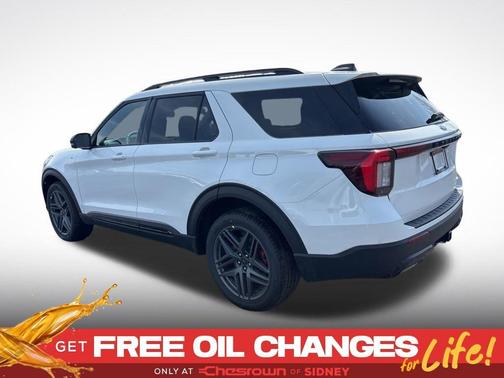 White 2026 Ford Explorer ST-Line