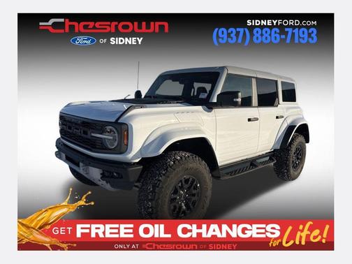 Oxford White 2025 Ford Bronco Raptor