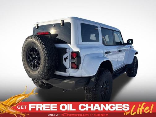 Oxford White 2025 Ford Bronco Raptor