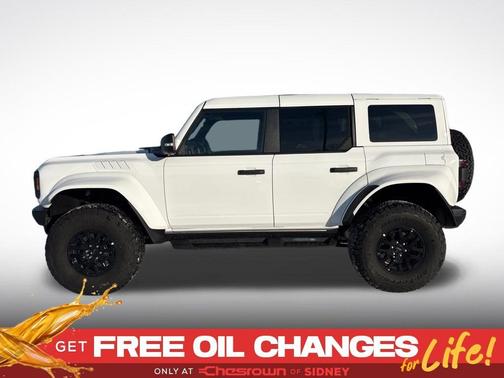Oxford White 2025 Ford Bronco Raptor