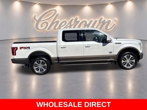 White 2016 Ford F-150 King Ranch
