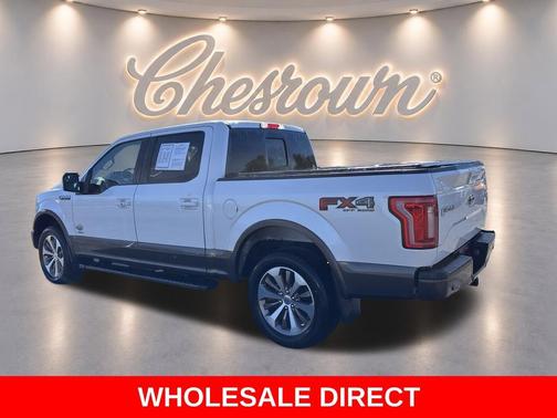 White 2016 Ford F-150 King Ranch