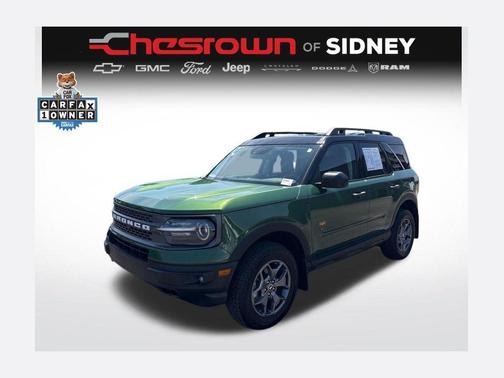 Green Metallic 2024 Ford Bronco Sport Badlands