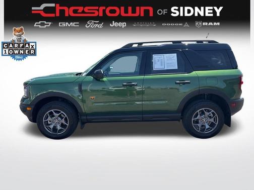 Green Metallic 2024 Ford Bronco Sport Badlands