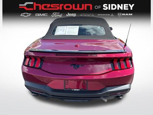 Molten 2025 Ford Mustang EcoBoost