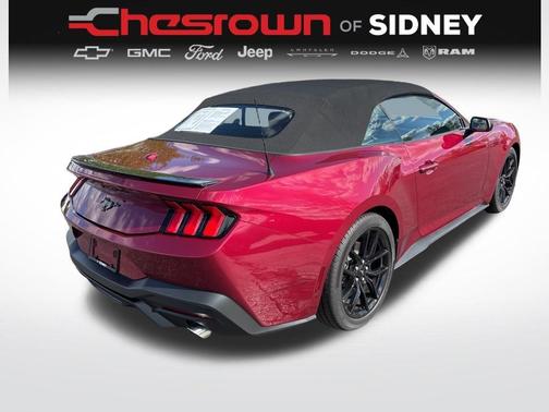 Molten 2025 Ford Mustang EcoBoost