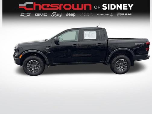 Black Metallic 2024 Ford Ranger XLT