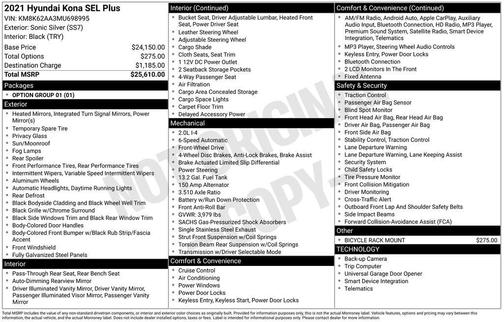 2021 Hyundai KONA SEL Plus