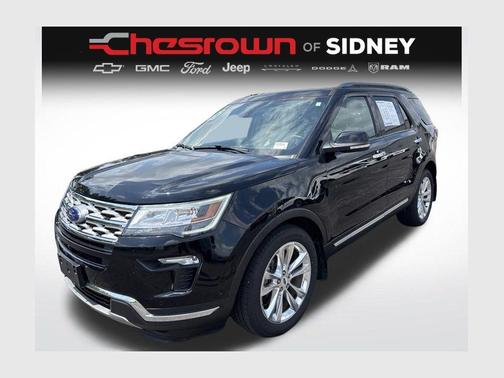 Black Metallic 2018 Ford Explorer Limited
