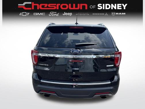 Black Metallic 2018 Ford Explorer Limited