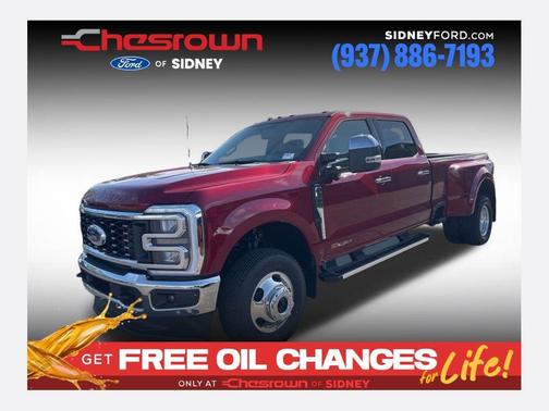 Ruby Red Metallic 2026 Ford F-350 Lariat Super Duty