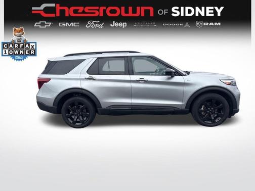 Silver Metallic 2023 Ford Explorer ST-Line