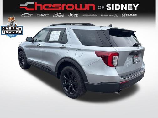Silver Metallic 2023 Ford Explorer ST-Line