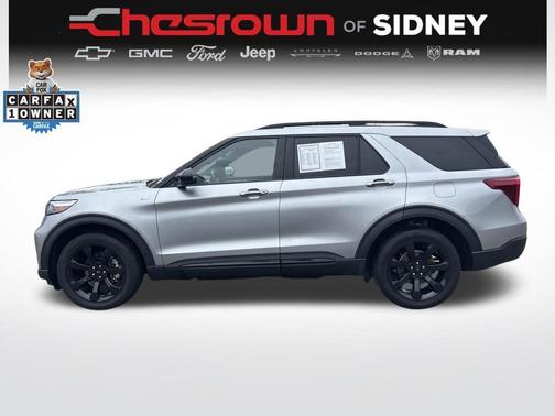 Silver Metallic 2023 Ford Explorer ST-Line