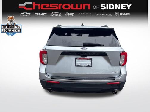 Silver Metallic 2023 Ford Explorer ST-Line