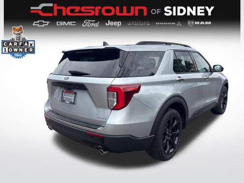 Silver Metallic 2023 Ford Explorer ST-Line