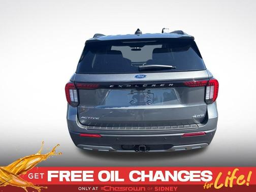 Gray Metallic 2026 Ford Explorer Active
