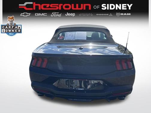 Black Metallic 2025 Ford Mustang EcoBoost