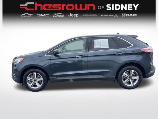 Blue Metallic 2024 Ford Edge SEL