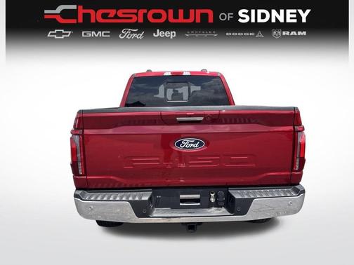 Rapid Red Metallic Tinted Clearcoat 2024 Ford F-150 Lariat