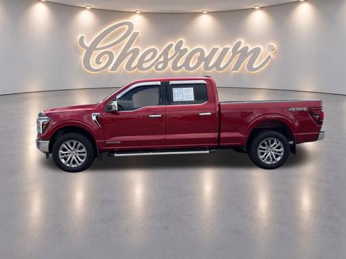 Rapid Red Metallic Tinted Clearcoat 2024 Ford F-150 Lariat