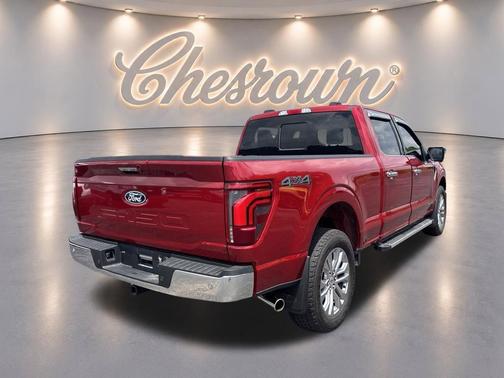 Rapid Red Metallic Tinted Clearcoat 2024 Ford F-150 Lariat
