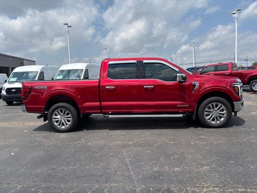 Rapid Red Metallic Tinted Clearcoat 2024 Ford F-150 Lariat