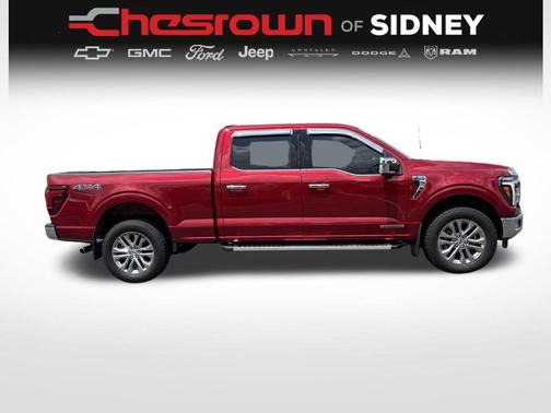 Rapid Red Metallic Tinted Clearcoat 2024 Ford F-150 Lariat