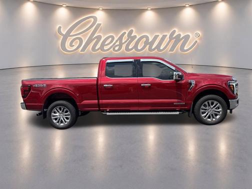 Rapid Red Metallic Tinted Clearcoat 2024 Ford F-150 Lariat