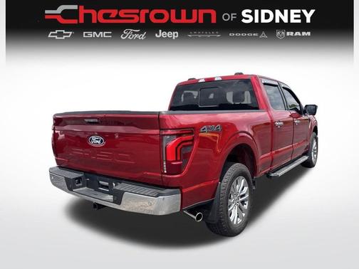 Rapid Red Metallic Tinted Clearcoat 2024 Ford F-150 Lariat