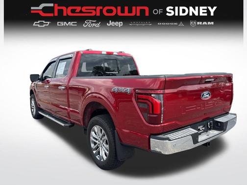 Rapid Red Metallic Tinted Clearcoat 2024 Ford F-150 Lariat