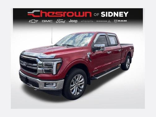 Rapid Red Metallic Tinted Clearcoat 2024 Ford F-150 Lariat