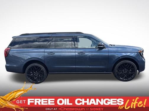 Blue 2027 Ford Expedition Max Platinum