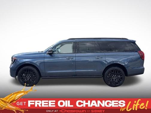 Blue 2027 Ford Expedition Max Platinum