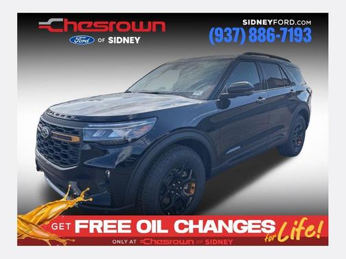 Black 2026 Ford Explorer Tremor