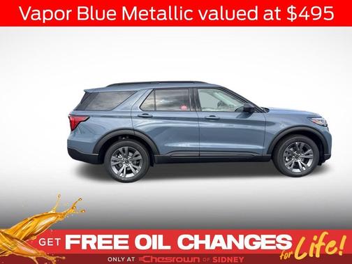 Vapor Blue 2026 Ford Explorer Active