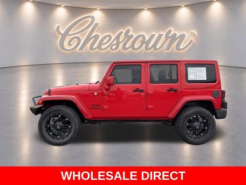 Firecracker Red 2015 Jeep Wrangler Unlimited Sport