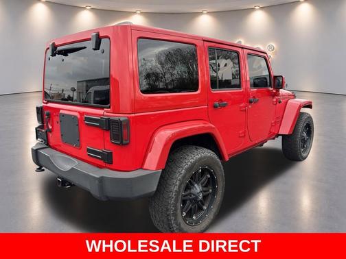 Firecracker Red 2015 Jeep Wrangler Unlimited Sport