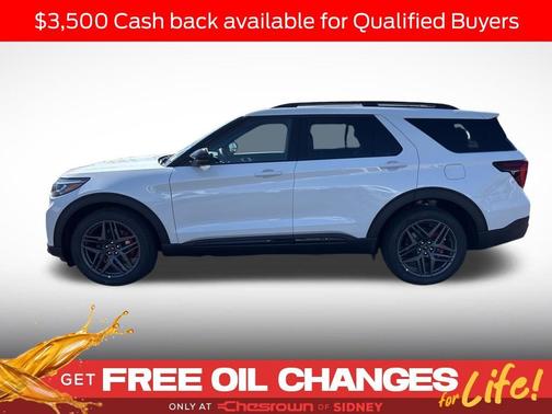 White 2026 Ford Explorer ST