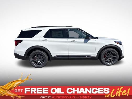 White 2026 Ford Explorer ST