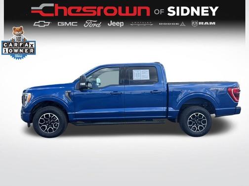 Blue Metallic 2023 Ford F-150 XLT