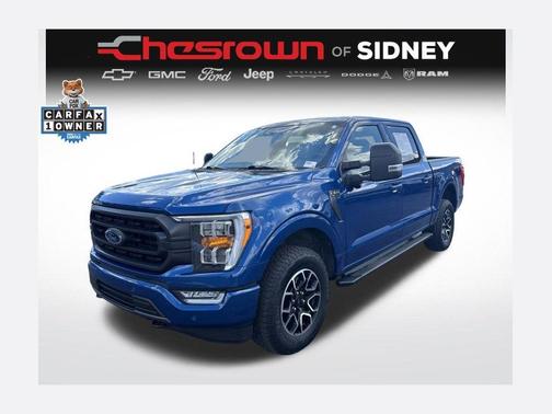 Blue Metallic 2023 Ford F-150 XLT