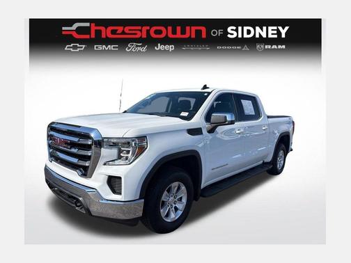 Summit White 2019 GMC Sierra 1500 SLE